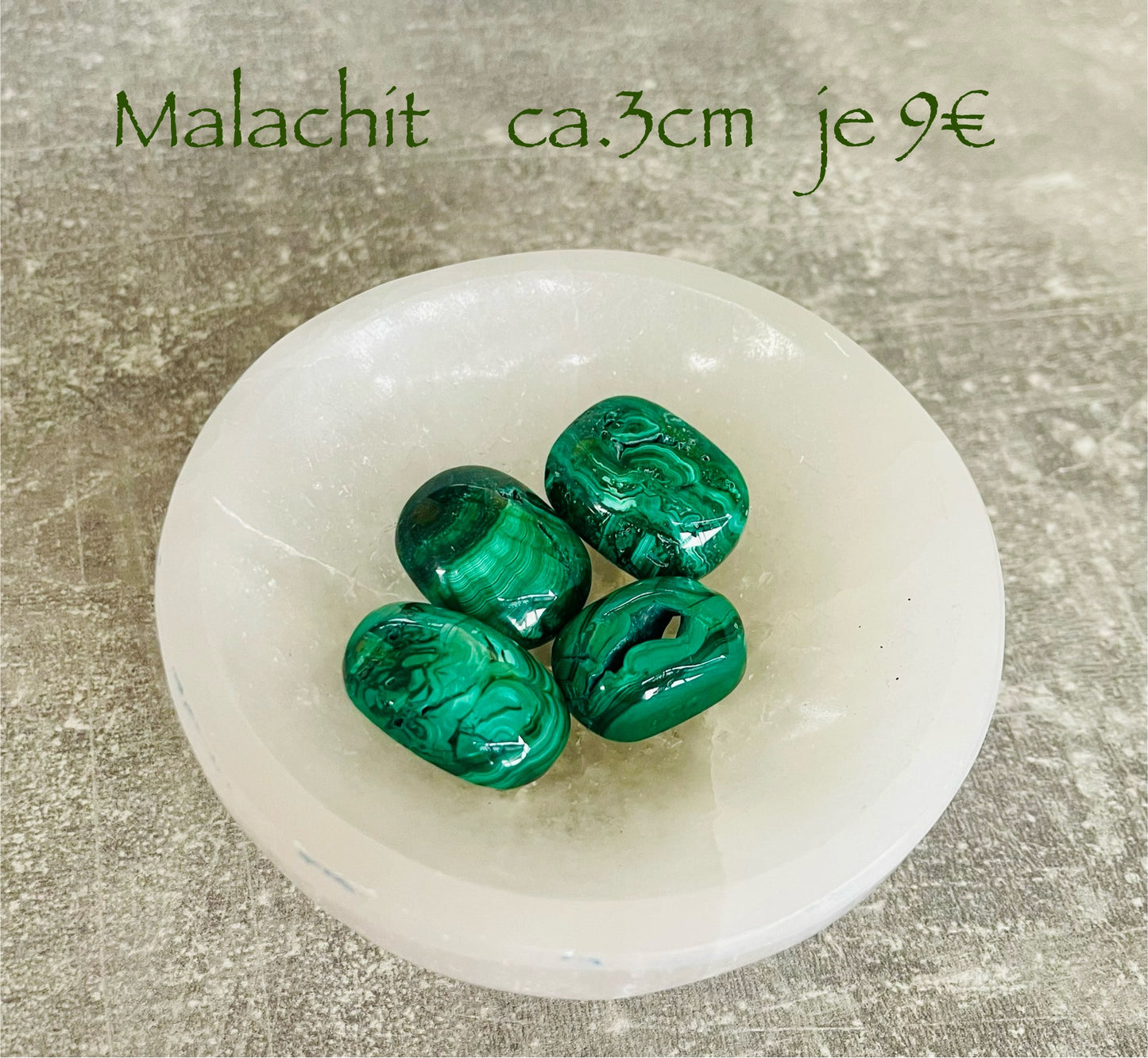 Malachit Cabochons 3cm
