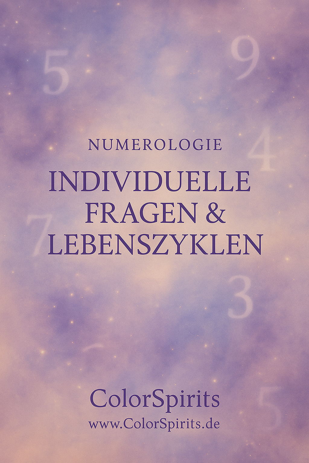 Individuelle Fragen & Lebenszyklen
Numerologie