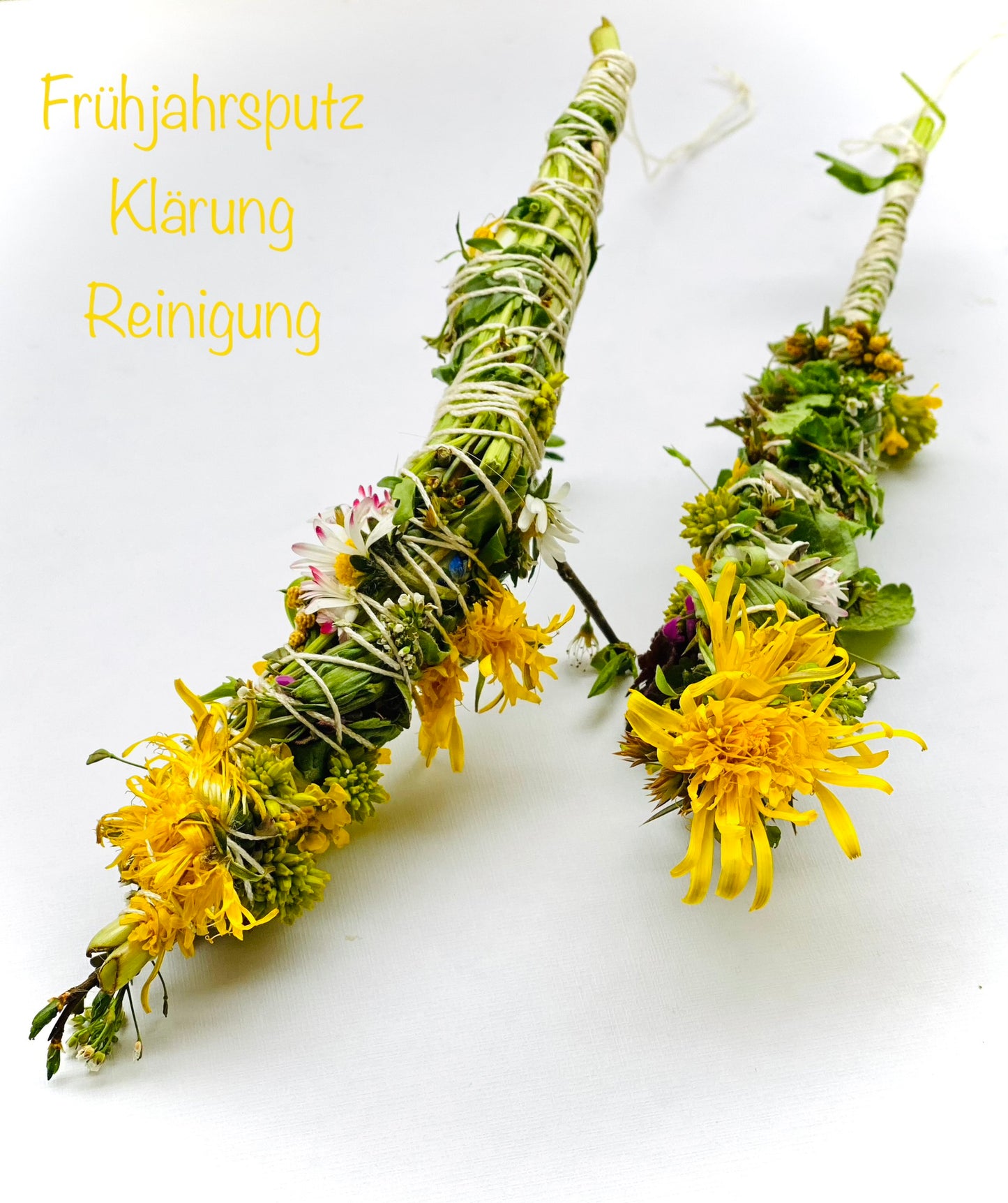 Frühjahrsputz Imbolc Klärung Räucherwerk Räucherstick Räucherkolben Räucherbündel
