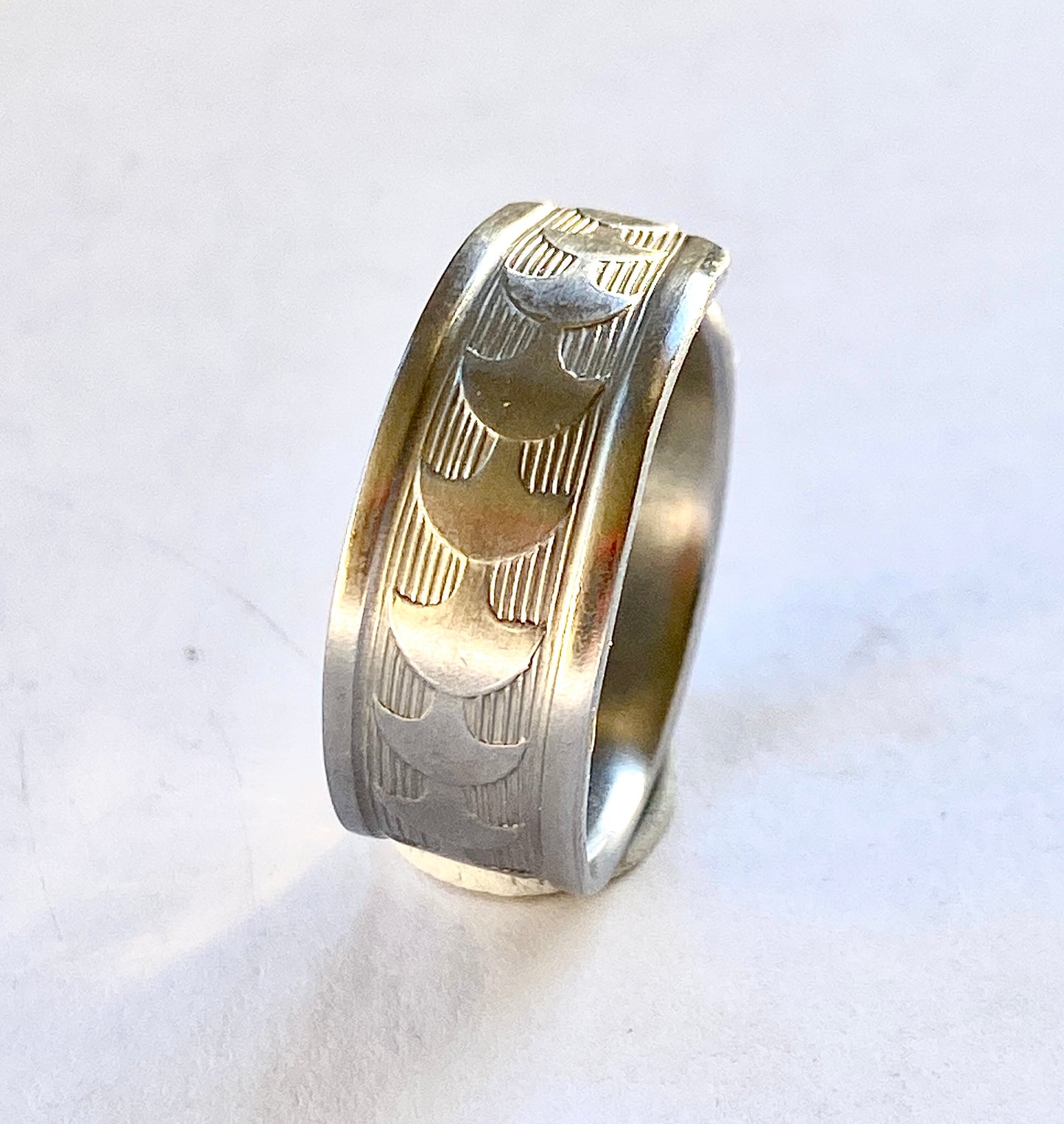 Ring „DDR Nostalgie 3“ Edelstahl Besteckschmuck