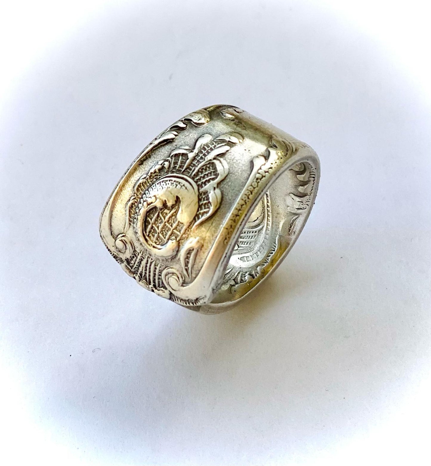 Silberring „Sebastian“ echt Silber Besteckschmuck