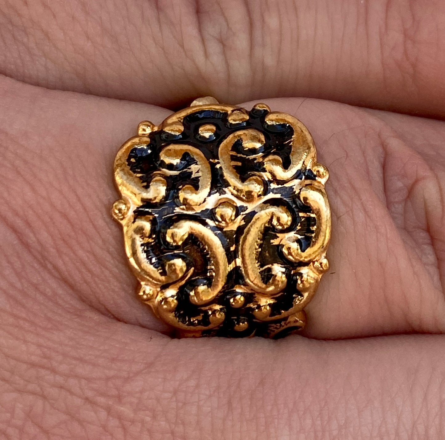 Ring *Golden Dream* Edelstahl Besteckschmuck