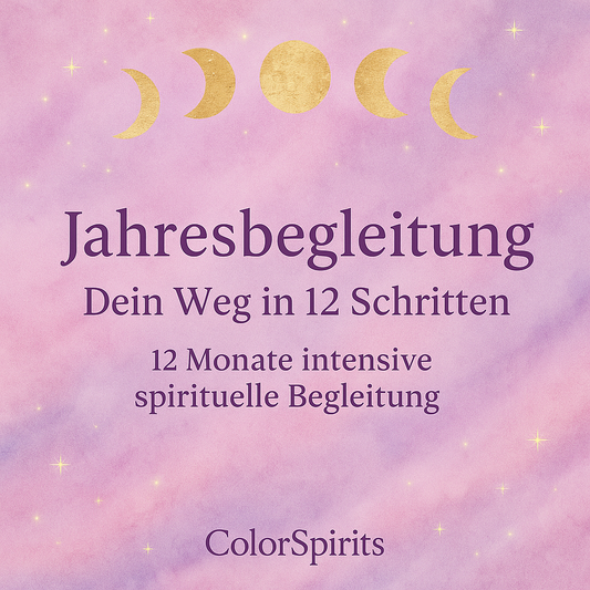 Abo 4 Intensive Jahresbegleitung – Dein Weg in 12 Schritten