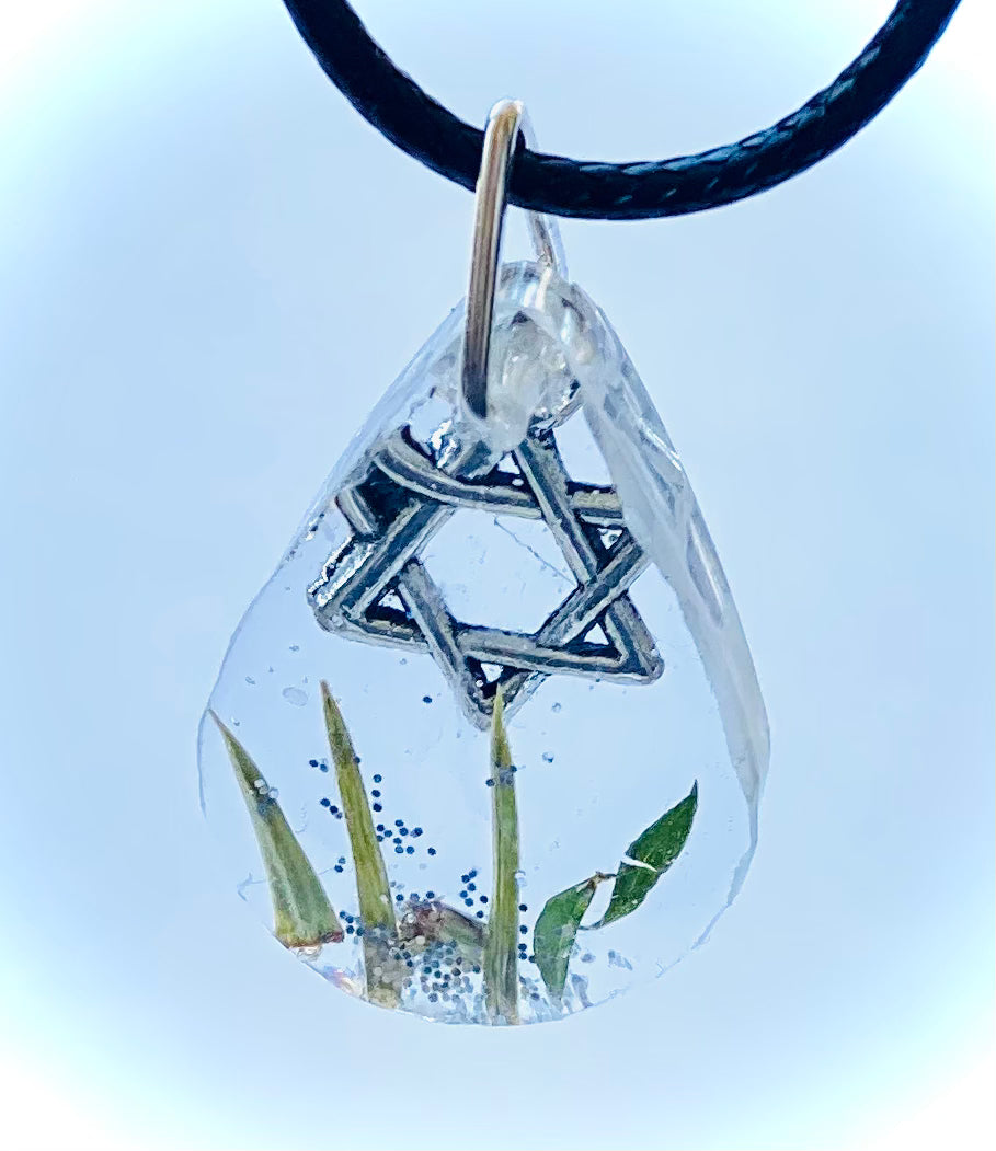 Amulett Anhänger *Hexagramm* Schutzamulett