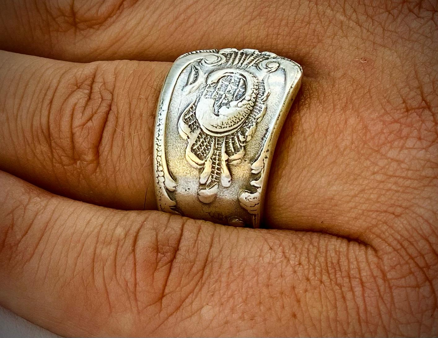 Silberring „Sebastian“ echt Silber Besteckschmuck