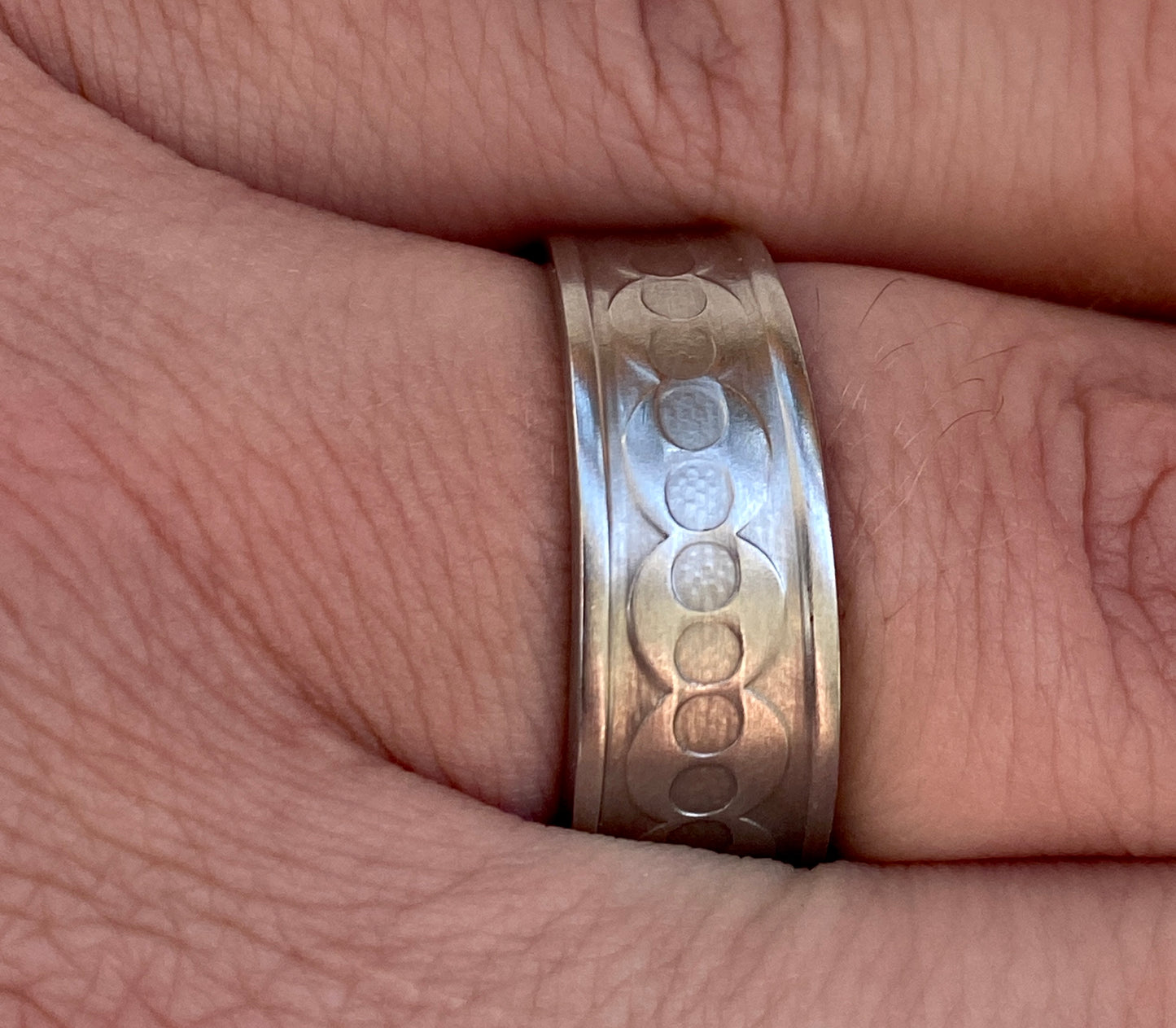 Ring „DDR Nostalgie 2“ Edelstahl Besteckschmuck
