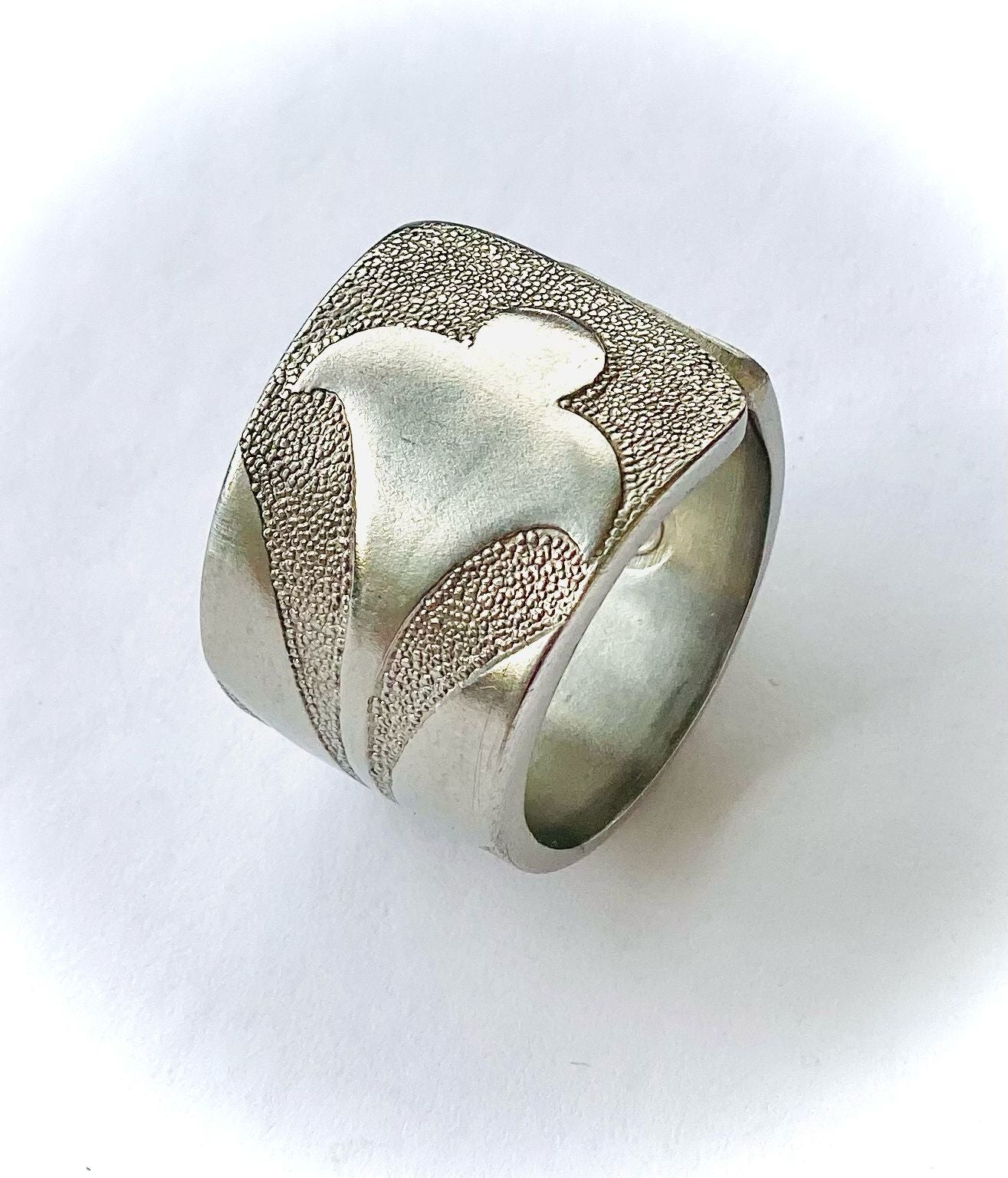 Ring *Vikings* Edelstahl Besteckschmuck