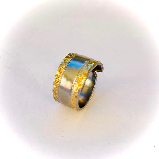 Ring *Triangel* Edelstahl Besteckschmuck