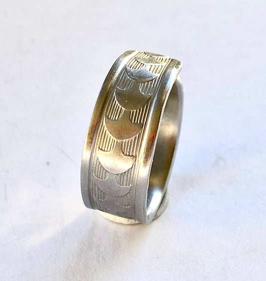 Ring „DDR Nostalgie 3“ Edelstahl Besteckschmuck