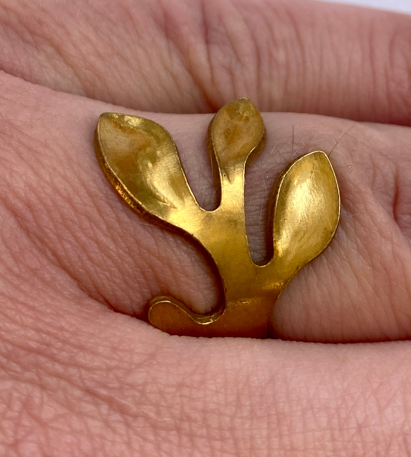 Ring *Ranke* Edelstahl Besteckschmuck
