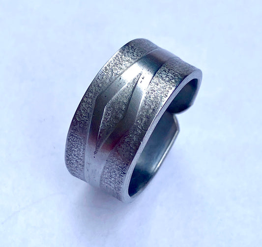 Ring *Caroeye* Edelstahl Besteckschmuck