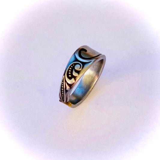 Ring *Wonderland* Edelstahl Besteckschmuck