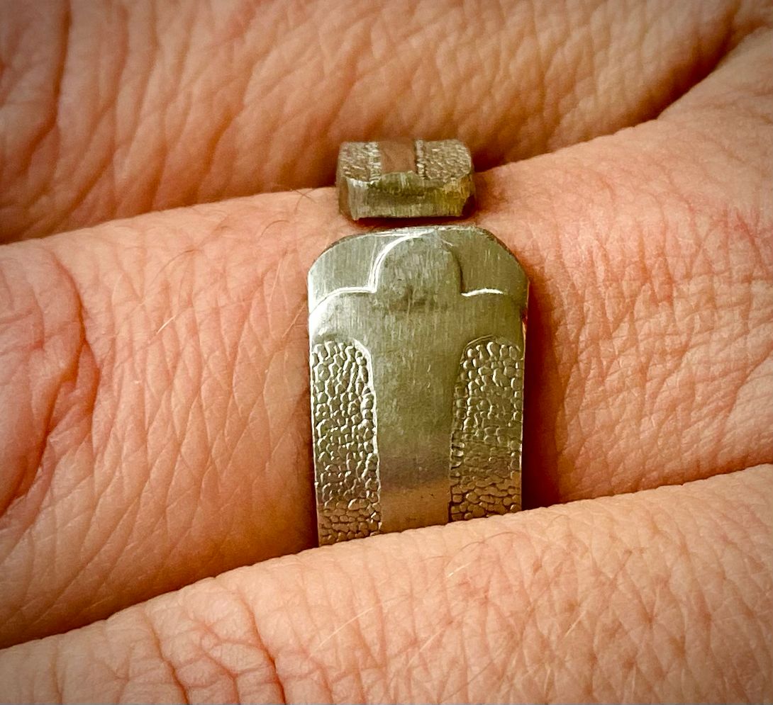 Ring *Vikings small* Edelstahl Besteckschmuck