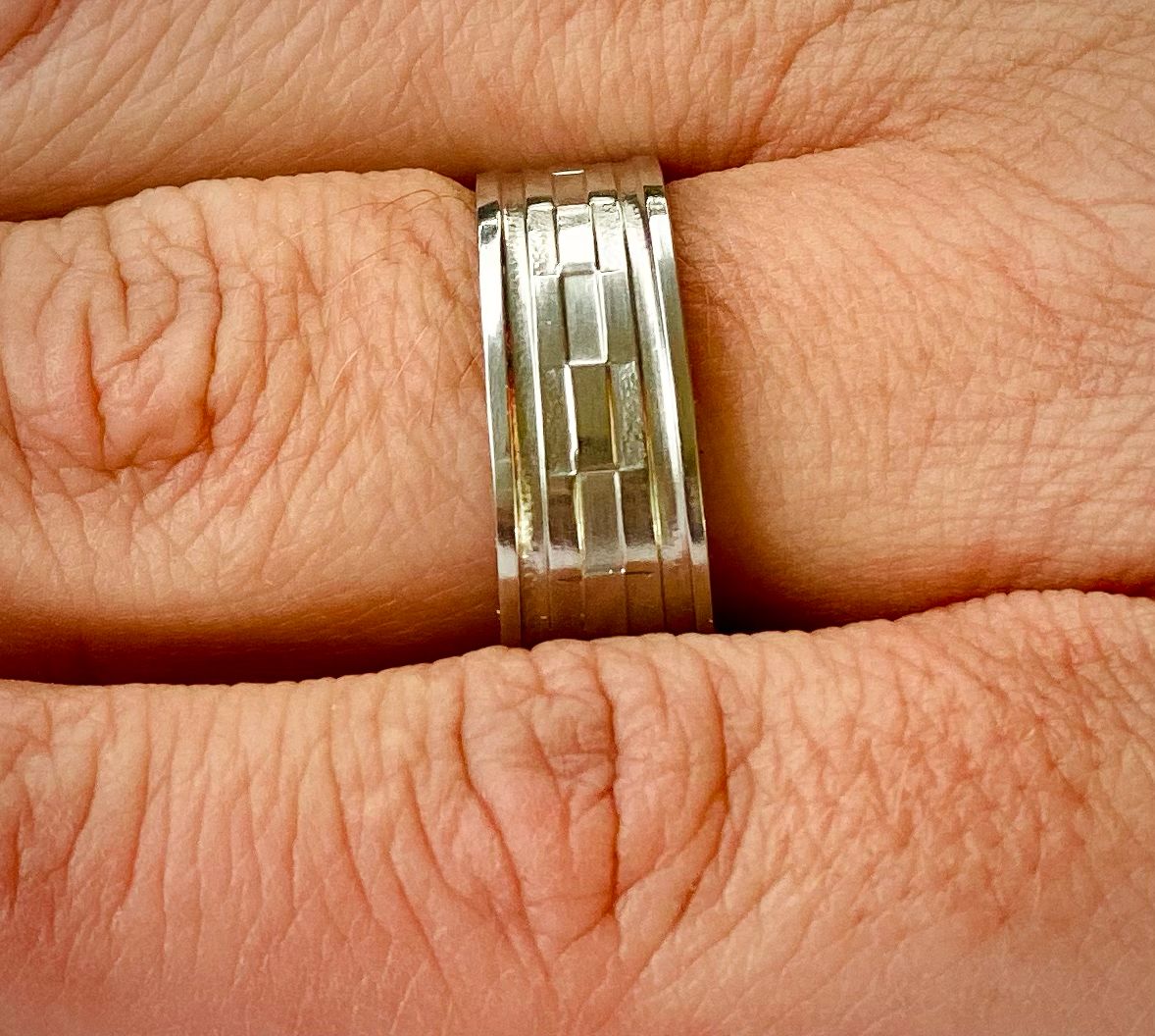 Ring „DDR Nostalgie“ Edelstahl Besteckschmuck