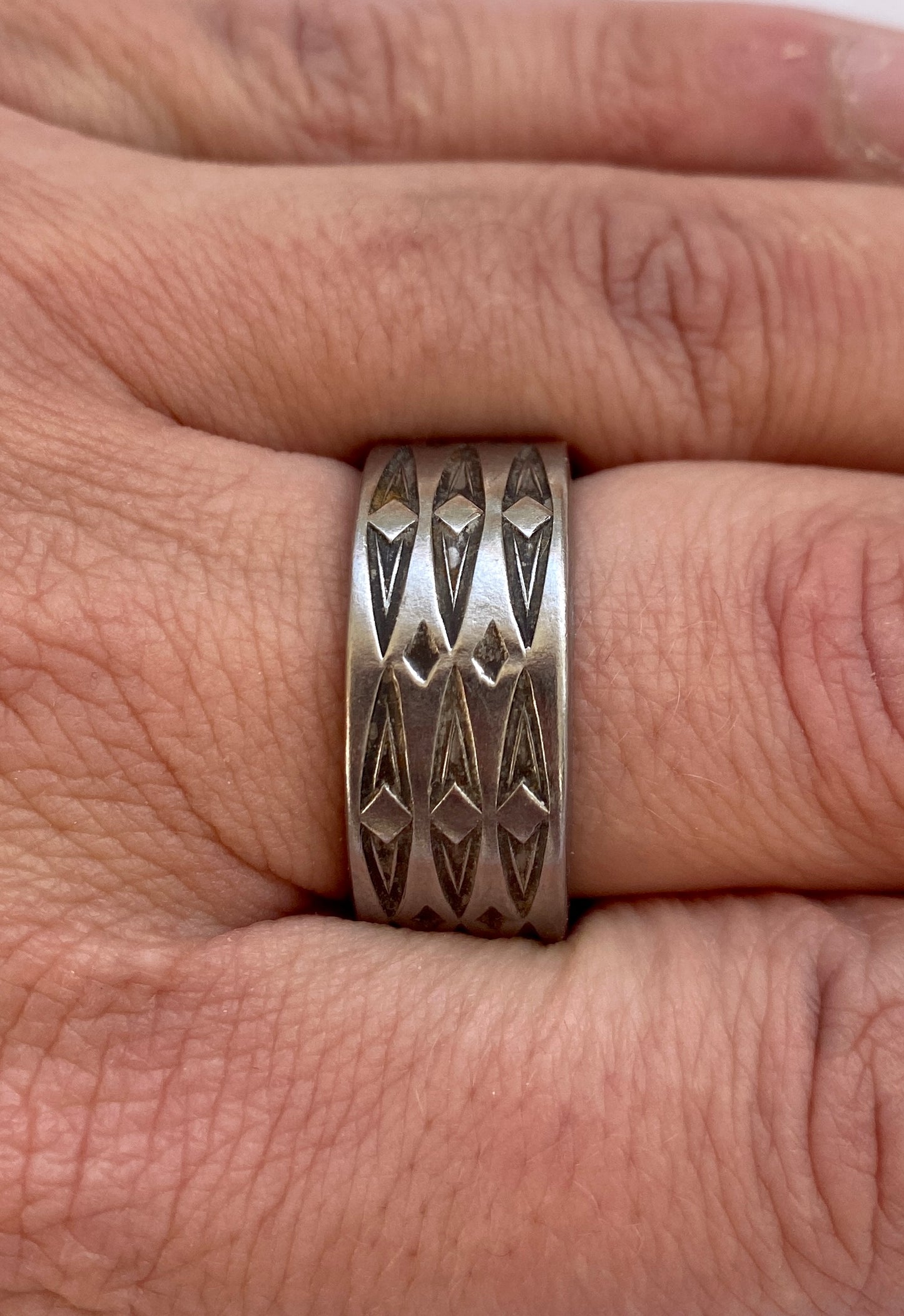 Ring *Mystik* Edelstahl Besteckschmuck