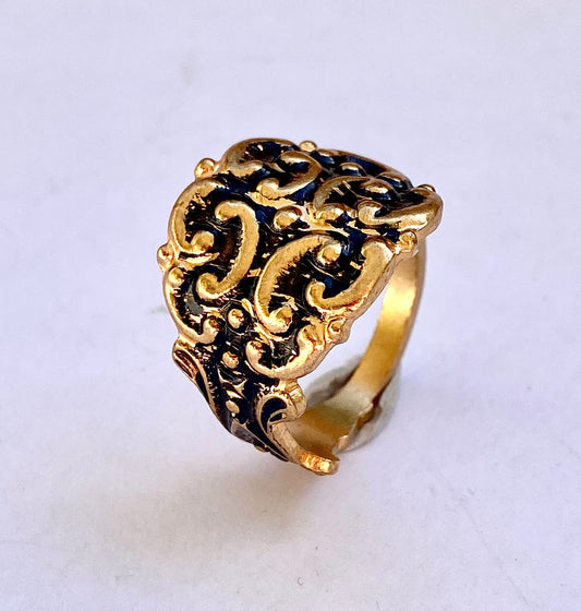 Ring *Golden Dream* Edelstahl Besteckschmuck