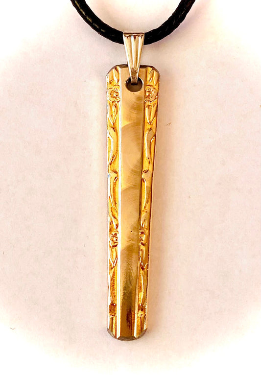 Anhänger *Bouquet* Edelstahl hartvergoldet Besteckschmuck