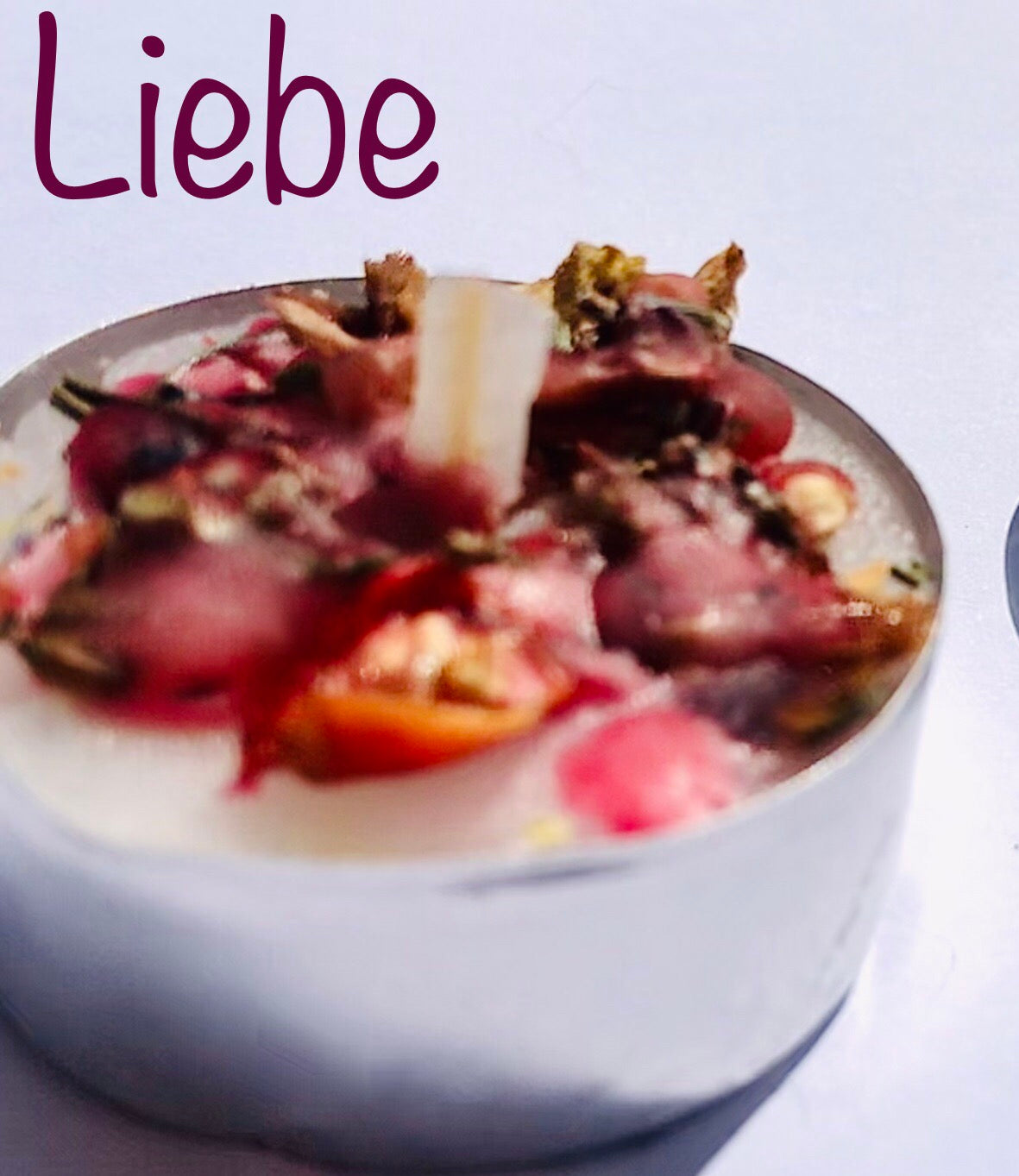 Liebe und Partnerschaft „Liebeszauber“ Kerze