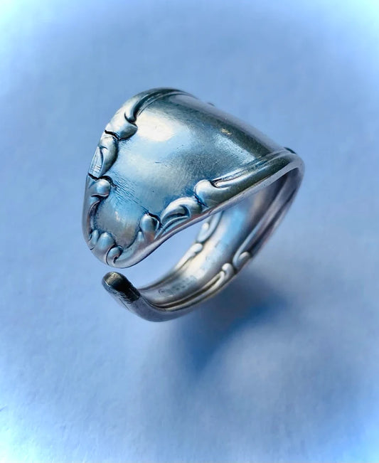 Silberring „Barock“ Ring Silber Besteckschmuck