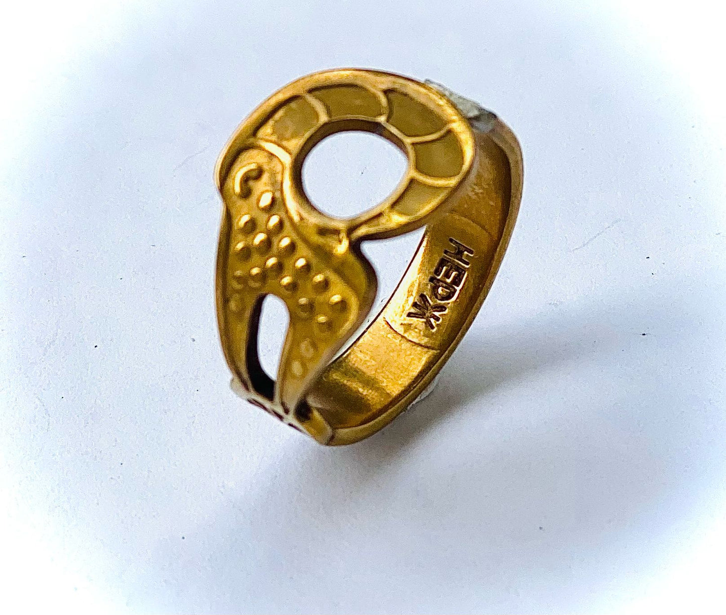 Ring *Wilderness* Edelstahl Besteckschmuck