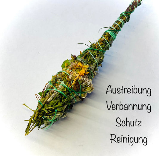 Reinigung Austreibung Schutz Räucherwerk Räucherstick Räucherkolben Räucherbündel
